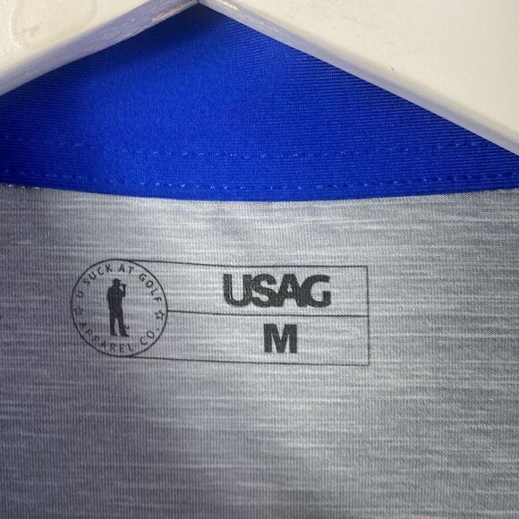 USAG Tour Polo U Suck at Golf Size M NWOT - Picture 7 of 9